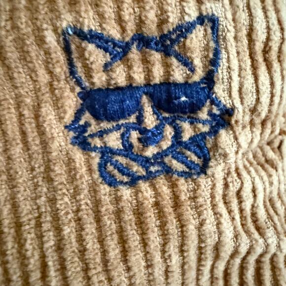 PARTY PANTS | Brown Corduroy 5 inch Pull-on Drawstring Shorts | Small - Picture 3 of 6